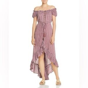 Tiare Hawaii Riviera Ruffled Off-the-Shoulder Maxi